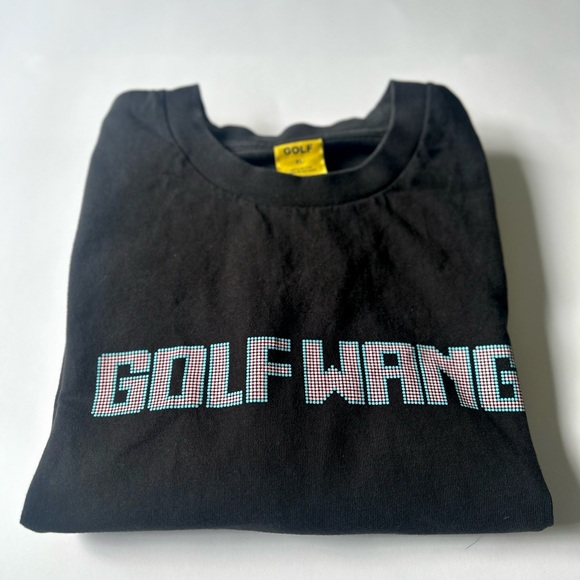 Golf Wang Tee in Black with Logo - Picture 1 of 1